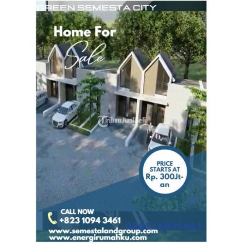 RUMAH MODERN MINIMALIS HARGA TERJANGKAU LANTAI MEZZANINE LOKASI STRATEGIS DEKAT KE SIRKUIT SENTUL