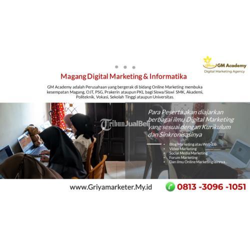 Magang SMK Jurusan Bisnis Daring dan Pemasaran Dekat Malang