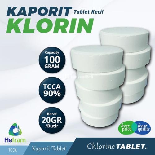 Kaporit Tablet untuk Desinfektan Air Membunuh Kuman - Bogor