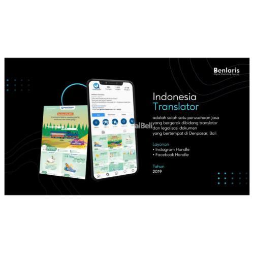 Jasa Pembuatan Sosial Media Profesional Melayani Daerah Kabupaten Bolaang Mongondow Call/WA 0817-368