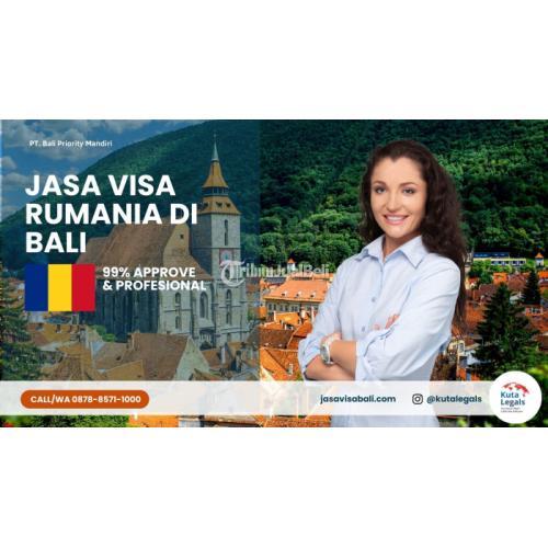 Jasa Visa Rumania di Bali Profesional dan Cepat Call/WA 0878-8571-1000