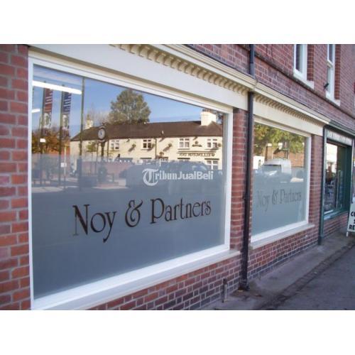 Sticker Kaca Sandblast Garut