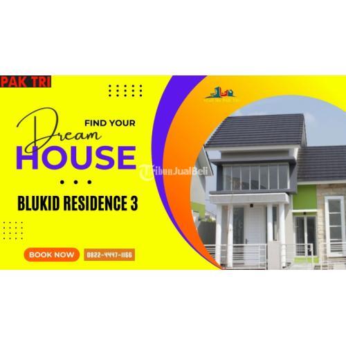Dijual Rumah Promo DP 0 Persen Rumah 1 Lantai Modern di Sidoarjo Perumahan Blukid Residence 3 - Sidoarjo