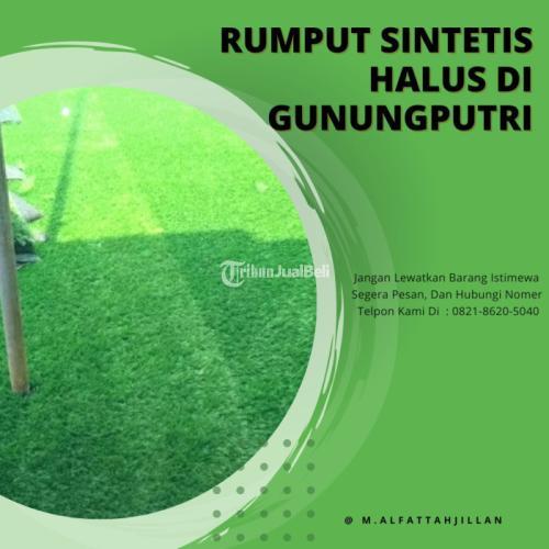 Rumput Sintetis Halus di Gunungputri