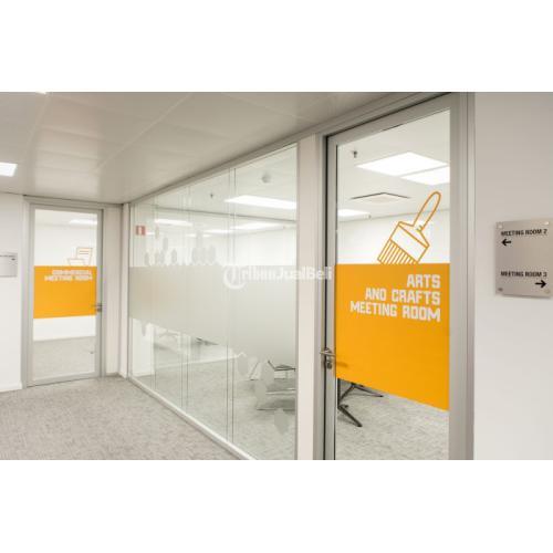 Jasa Pemasangan Sticker Kaca Sandblast - Brebes