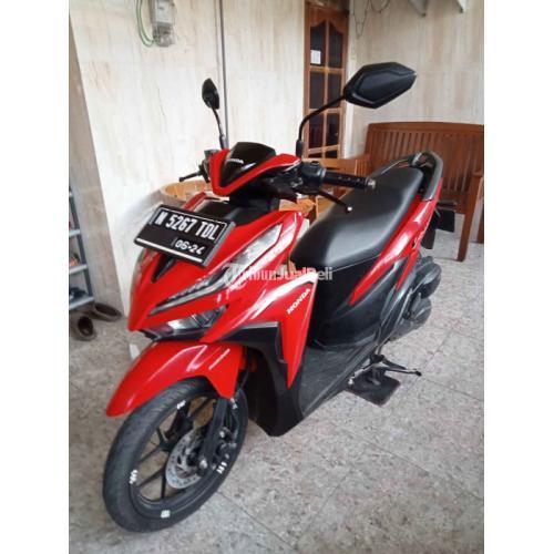 Motor Honda Vario 125 Tahun 2019 Bekas Warna Merah Siap Pakai Pajak