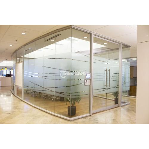 Sticker Kaca Sandblast Tegal