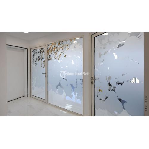 Sticker Kaca Sandblast Purbalingga