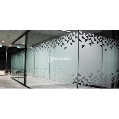 Sticker Kaca Sandblast Purbalingga