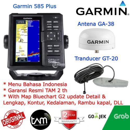 Gps Garmin 585 Plus Map Indonesia Tranducer Pemindai Sonar CHRIP