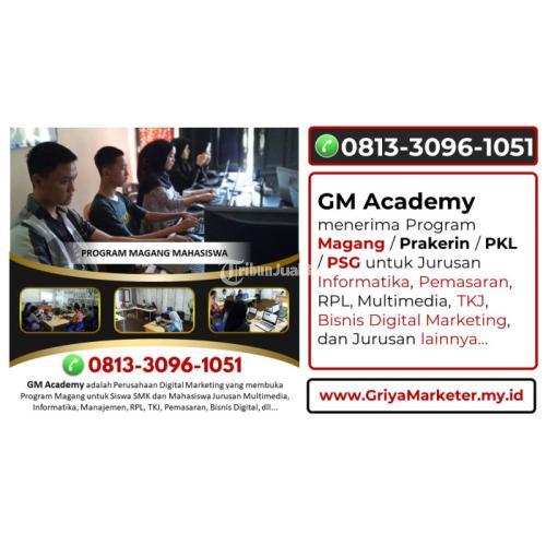 Magang SMK Jurusan RPL Dekat - Malang Kota