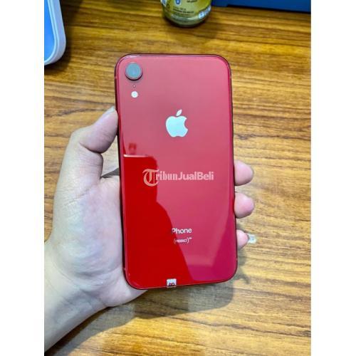 HP iPhone XR 64GB Merah Seken Fullset Siap Pakai - Sidoarjo