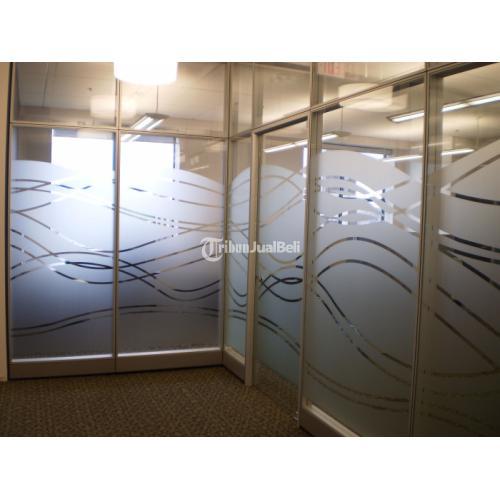 Sticker Kaca Sandblast Batang