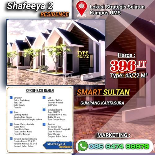 tanah kavling dan rumah di dekat kampus UMS pabelan kartasura