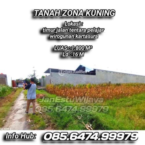 Dijual Tanah Zona Kuning Harga Per Meter di Wirogunan Kartasura - Sukoharjo