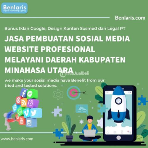 Jasa Pembuatan Sosial Media Profesional Melayani Daerah Kabupaten Minahasa Utara