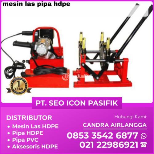 Mesin las Pipa Hdpe 160-63mm Model Dorong - Jakarta Timur