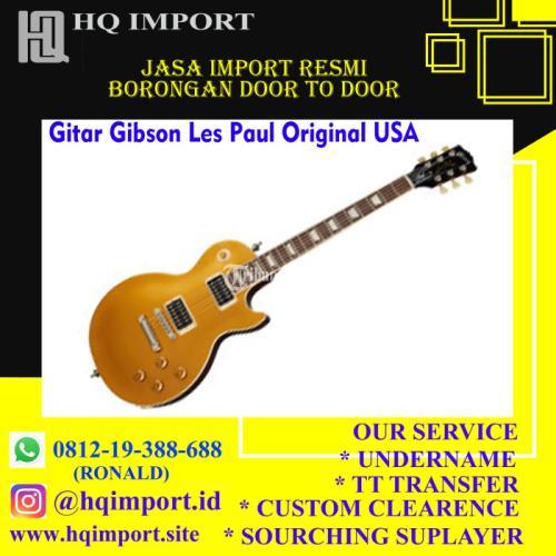 jasa import gitar listrik dari USA Gibson | HQ import