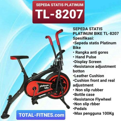 Sepeda Statis Platinum Bike Tl-8207 Merk Total Fitness - Bekasi