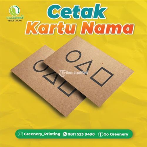 Tempat percetakan kartu nama Gunung Mas Hub 0811 5239 490 WA
