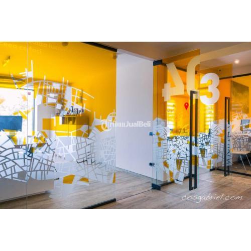 Sticker Kaca Sandblast Semarang