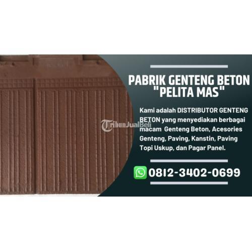 Supplier Genteng Flat Cor Beton Terdekat Berkualitas - Tuban