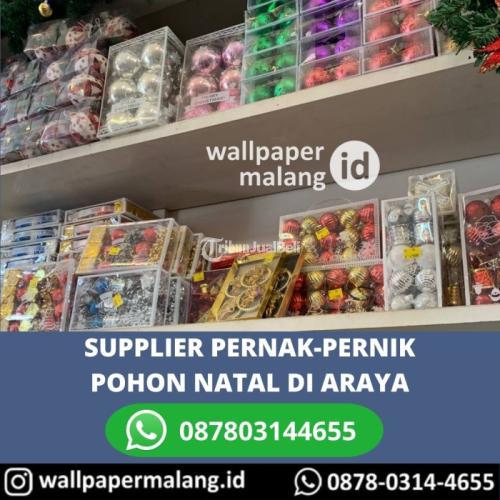 SUPPLIER PERNAK-PERNIK POHON NATAL DI ARAYA
