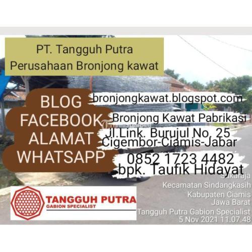 Bronjong Kawat Promo di Sungai Tuan Ulu