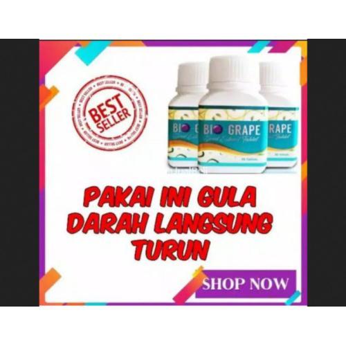 Bio-Grape Rajanya obat menurun gula original jmggroup.store