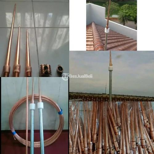 Paket Murah Alat Penangkal Petir Radius 85 Meter Lengkap, Murah Meriah