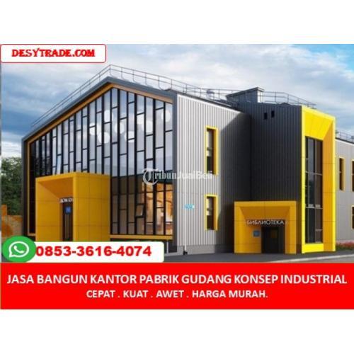 Kontraktor Kantor Pabrik Gudang Konsep Industrial