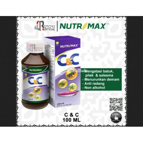 NUTRIMAX C&C CNC SYRUP OBAT HERBAL SIRUP OBAT HERBAL BATUK PILEK jmggroup.store