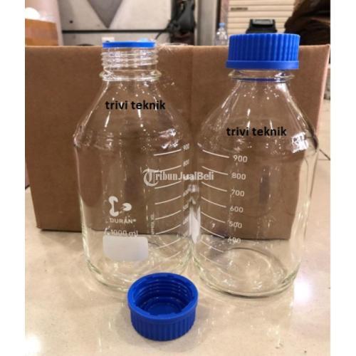 botol glass Laboratory laboratorium 1000ml Schott Duran
