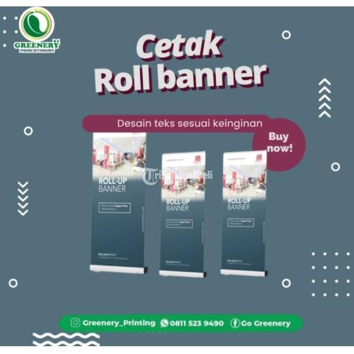 Cetak Roll Banner di buntok Hub 0811 5239 490 WA