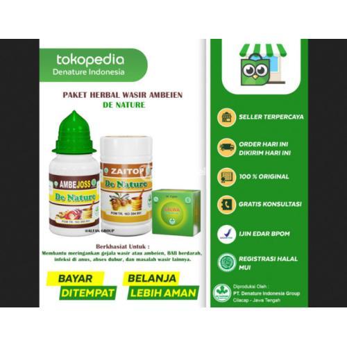 Obat Wasir Ambeien Herbal Ambejoss Zaitop + Salep jmggroup.store