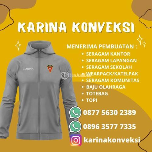 Konveksi Baju Kaos Polos Lengan Panjang Pria di Yalimo