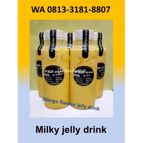 milky jelly drink