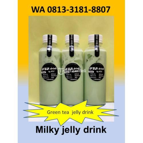 milky jelly drink