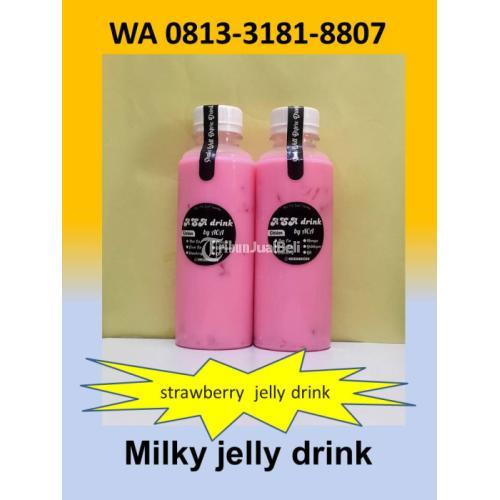 milky jelly drink