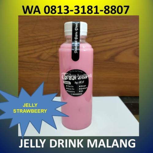 milky jelly drink