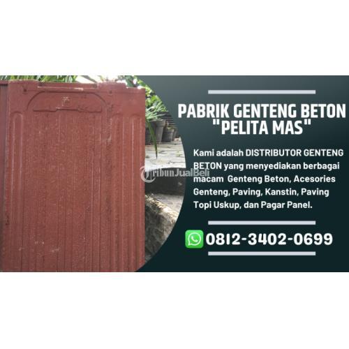 Supplier Genteng Beton Flat Terdekat Terbaik