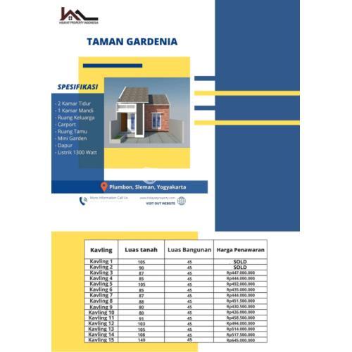 Dijual Rumah Minimalis Modern Siap Bangun 8 Menit ke Polres Sleman - Jogja