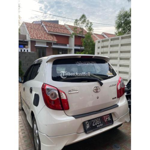 Mobil Toyota Agya TRD 2016 Putih Seken Pajak Hidup Mesin Kering - Bogor