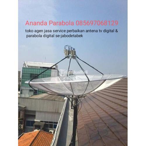 Ahlinya pasang antena tv digital dan Setopbox