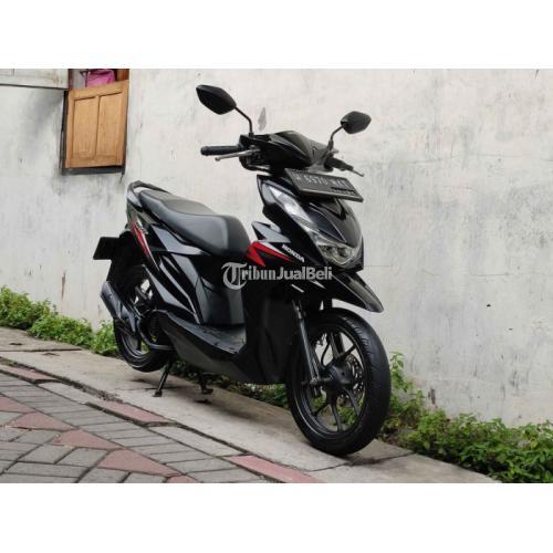 Motor Honda Beat 2020 Hitam Seken Surat Lengkap Pajak Hidup di Surabaya