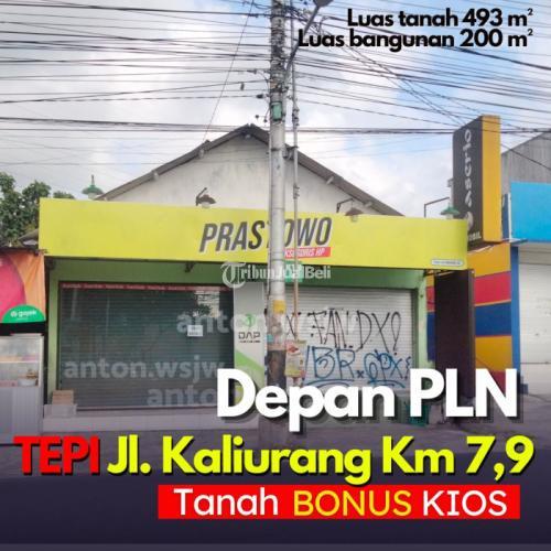 Tanah Murah Luas 493 m2 Jl Kaliurang Km 79 T Bonus Kios Tepi - Sleman Yogyakarta