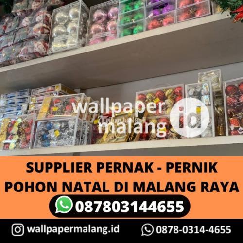 Supplier Pernak Pernik Pohon Natal - Malang Kota
