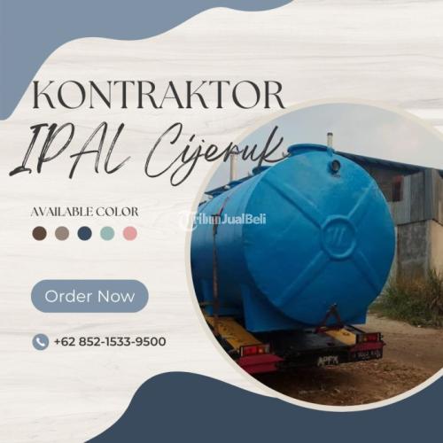 Jasa Kontraktor IPAL Melayani Cijeruk - Bogor