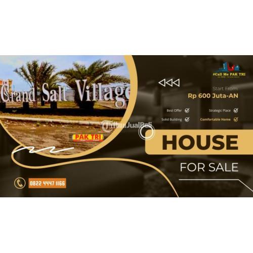 Rumah 2 Lantai Yg Indah Sidoarjo di Perumahan Grand Salt Village