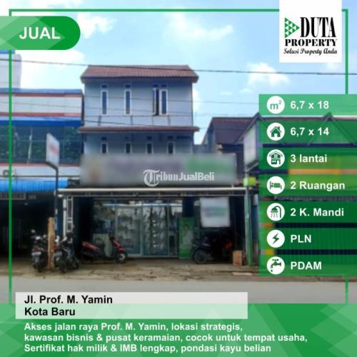 Ruko Siap Pakai Jalan Prof M Yamin - Pontianak Selatan